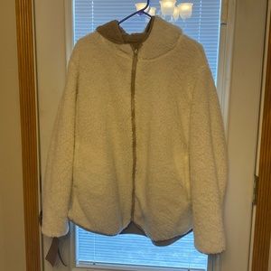 Plus Size Weathercast Reversible Fleece Jacket